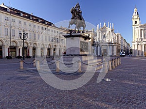 Piazza San Carlo Turin Italy