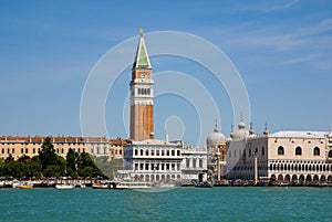 Piazza San Marco with Campanile and Doge Palace