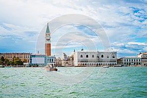 Piazza San Marco with Campanile and Doge Palace