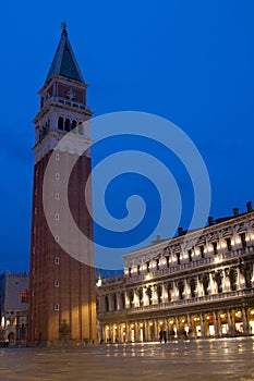 Piazza San Marco Campanile Venice