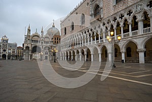 Piazza San Marco at dawn