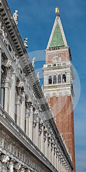 Piazza San Marco, Venice, capital of the Veneto region, a UNESCO World Heritage Site, northeastern Italy