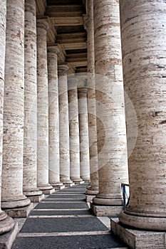 Piazza San Pietro Columns