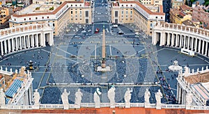 Piazza San Pietro in Vatican City, Italy