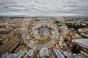 Piazza San Pietro, Vatican City, Rome, Italy photo