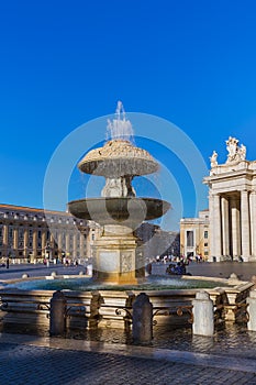 Piazza San Pietro in Vatican - Rome Italy