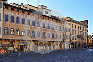 Piazza Santa Croce, Florence, Italy