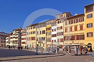 Piazza Santa Croce, Florence, Italy