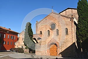 The wonderful Piazza Santo Stefano in Bologna photo