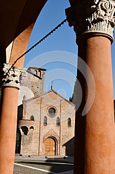 The wonderful Piazza Santo Stefano in Bologna photo