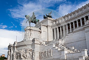 Piazza Venezia, monument of Victor Emmanuel II