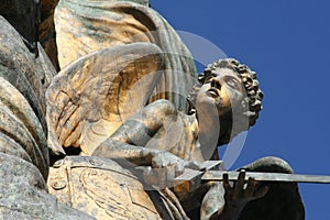 Piazza Venezia Sculpture detail