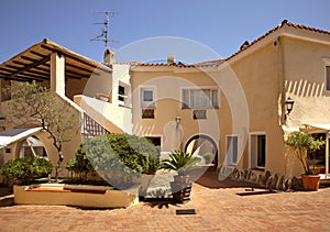 Piazzetta in Porto Cervo. Sardegna. Italia