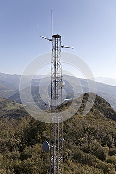 Pic du Jer Telecommunications Antennas