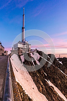 Pic du Midi telecast antenna, France