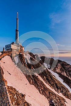 Pic du Midi telecast antenna, France