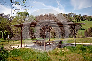 Pic-nic area at Malibu Creek State Park