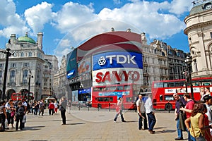 Picadilly Circus in London