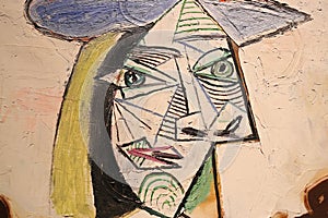 Picasso portrait to his wife and her lover