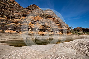 Piccaninny Creek in the dry season, in the Bungle Bungle Ranges, Purnululu World Heritage Listed National Park