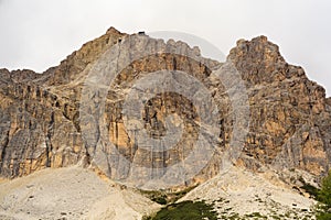 Piccolo Lagazuoi dal Passo Falzarego