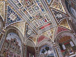 Piccolomini Library Frescos in Siena