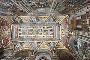 Piccolomini Library in Siena