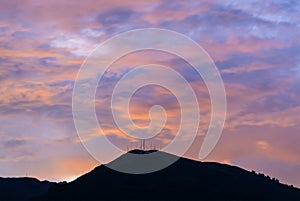 Pichincha Volcano Sunset, Quito, Ecuador