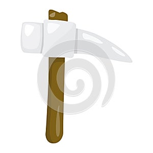 pick axe isolated illustration