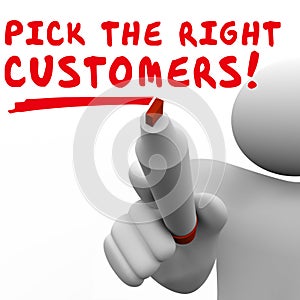 Pick the Right Customers Target Market Best Potential Audience