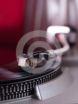 Pick-up arm of a record player