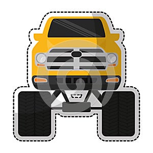 pick up truck icon