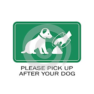 Pick up after your dog
