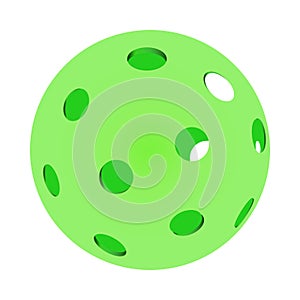 Pickel ball vector green for logo