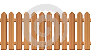 Picket Fence Wooden Texture