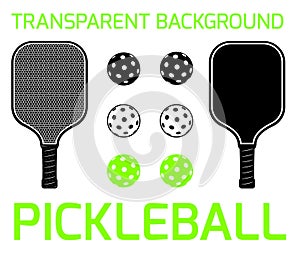 Pickleball sport equipment photo