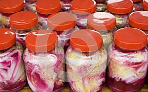 Pickled Cabbage - colors