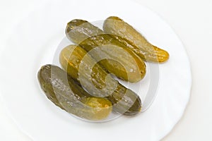 Pickled cucumbers