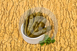 Pickled green bean