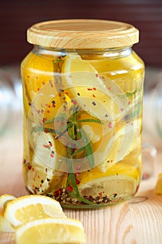 Pickled lemons