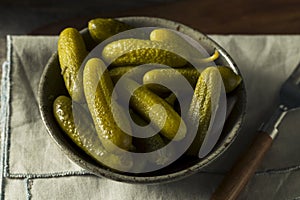 Pickled Organic Cornichon Gherkin Pickles