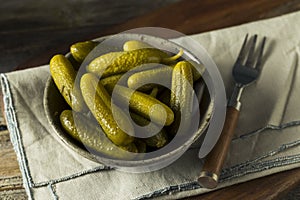 Pickled Organic Cornichon Gherkin Pickles