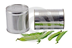 Pickled preserve pease tin can pot fresh one shell