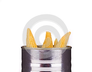 Pickled small corn.