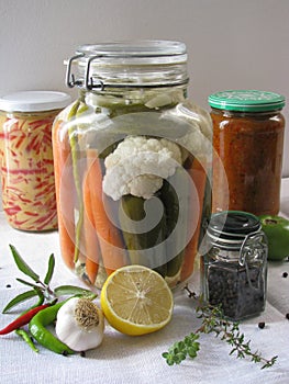 Pickled vegetables