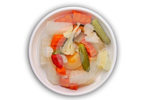 Pickles with clipping path