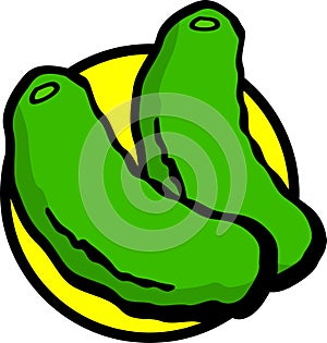 Pickles vector illustration