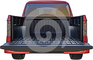 Pickup Truck Bed Liner Isolated