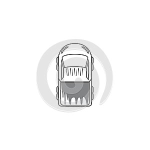 pickup truck icon