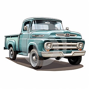 Pickup truck JPEG image with a high resolution